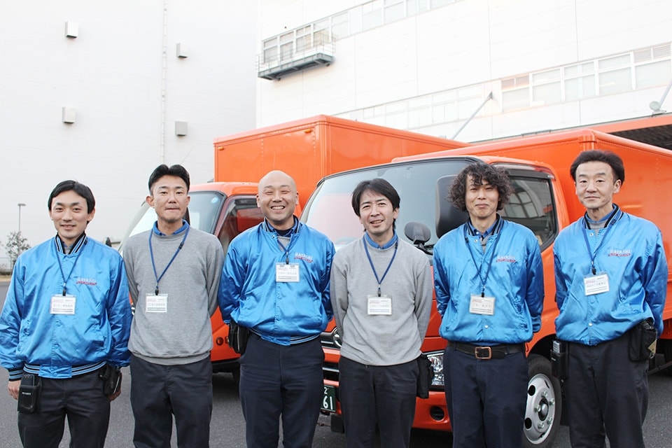 ハヤシ配送サービスの皆さん