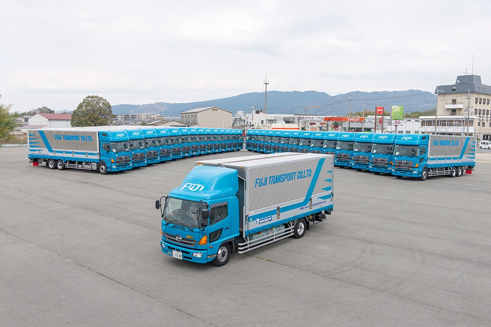 昭和54年創業老舗運送会社「富士運輸」