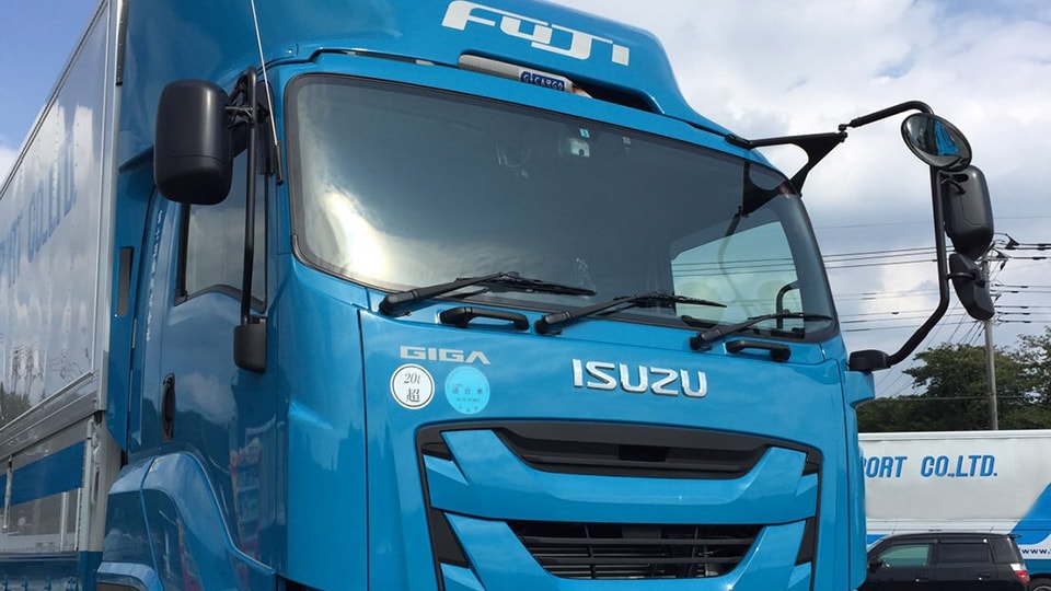 綺麗な富士運輸さんの車輛