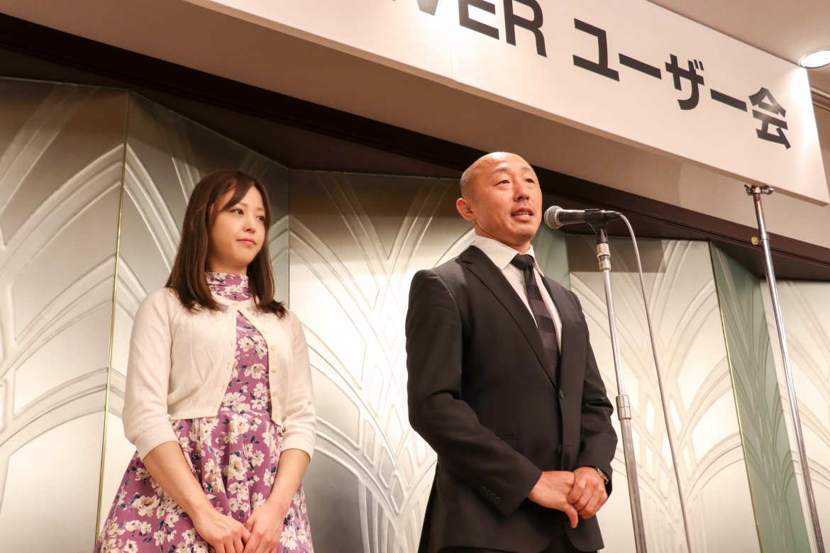 武田　幸三さんと吉野　七宝実さん