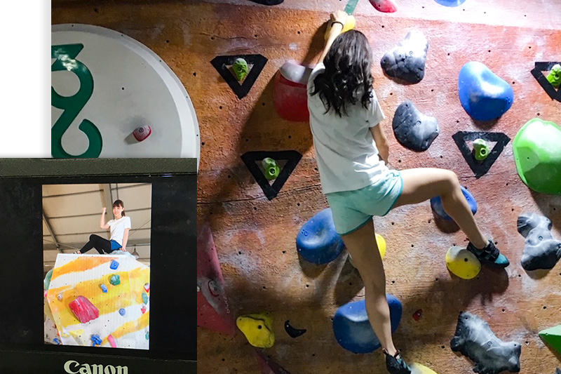 しほみんボルダリングをやる2