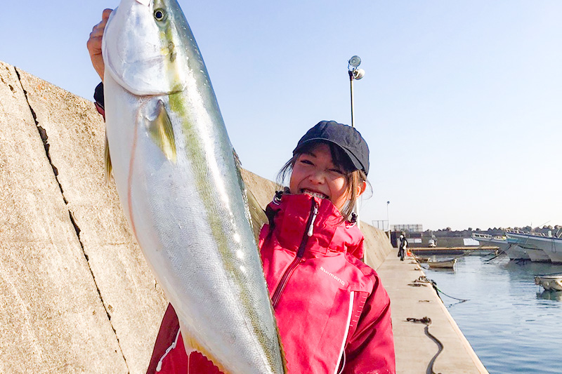 しほみん魚を釣る！とったどーー！