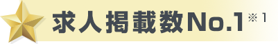 求人掲載数No.1