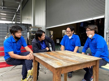 いい仲間達と一緒に働ける！